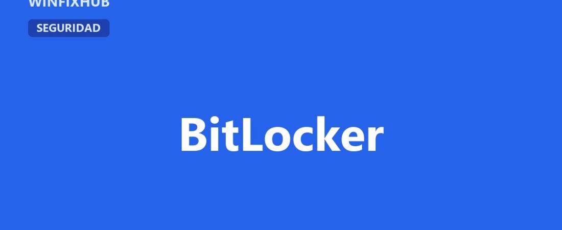 BitLocker pide la clave de recuperación al arrancar