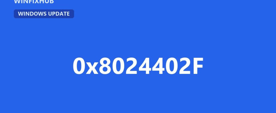 Error 0x8024402F: Windows Update no conecta con Microsoft